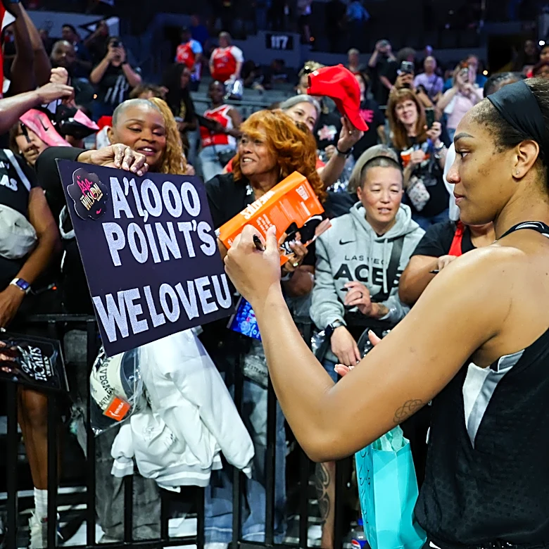 Las Vegas Aces' A'ja Wilson earns fifth WNBA MVP, first to three-peat