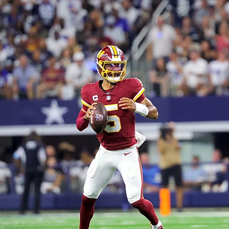 Is Jayden Daniels playing Week 5? Commanders OC reveals QB's status