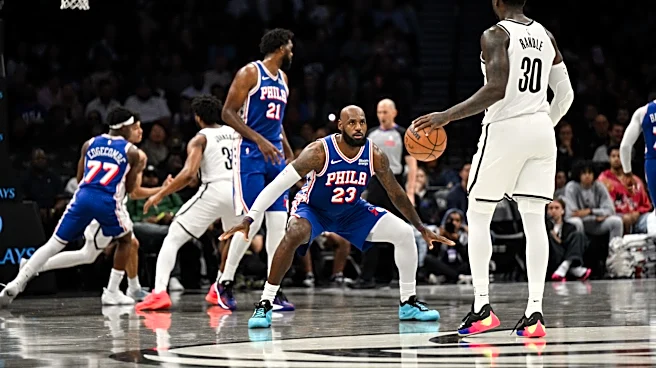 LeBron James, 76ers' loaded starting 5 play preseason game: Did we learn anything?