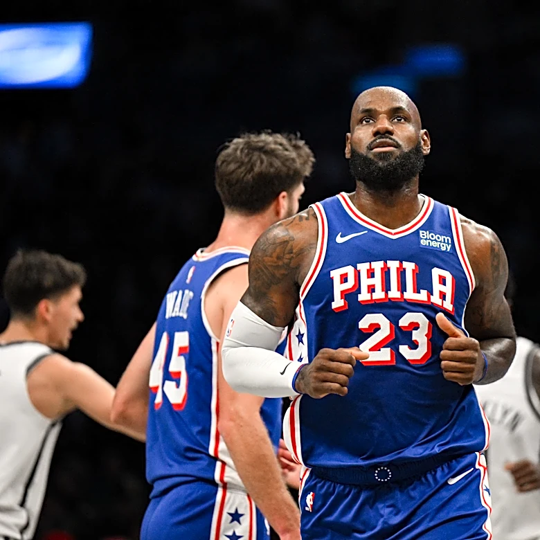 How did LeBron James do in Sixers debut? Stats from 76ers vs. Nets preseason game