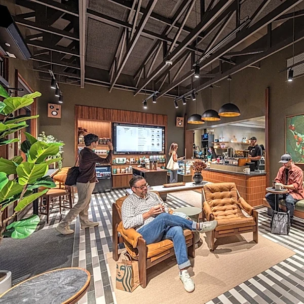 Starbucks redesigning stores with cozier seating, new look