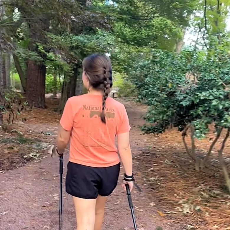 I tried Nordic walking. Here's how it transformed my daily walks