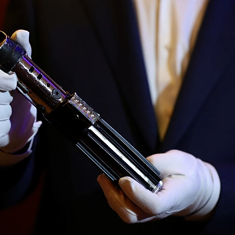 Darth Vader's lightsaber comes to auction. Starting bid? $1 million