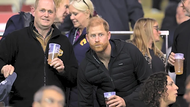 Prince Harry makes rare appearance at rugby game after return to UK