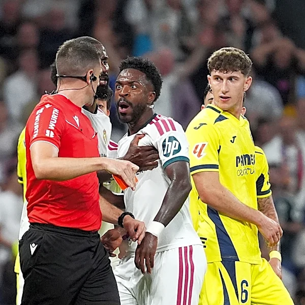 Vini Jr. gets red card that disallows goal for Real Madrid