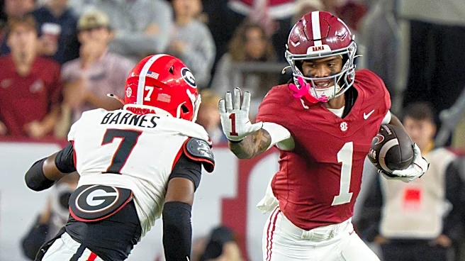 Ryan Coleman-Williams injury update: Alabama WR in Georgia game, helped off field