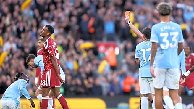 Liverpool midfielder Ryan Gravenberch shown red card vs. Man City