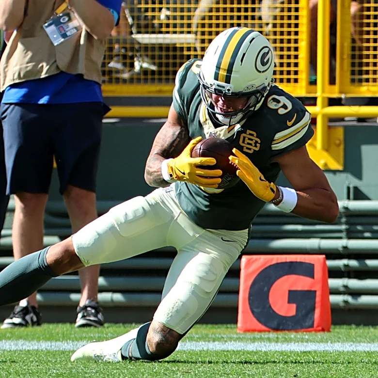 Christian Watson continues terrific play in Week 5