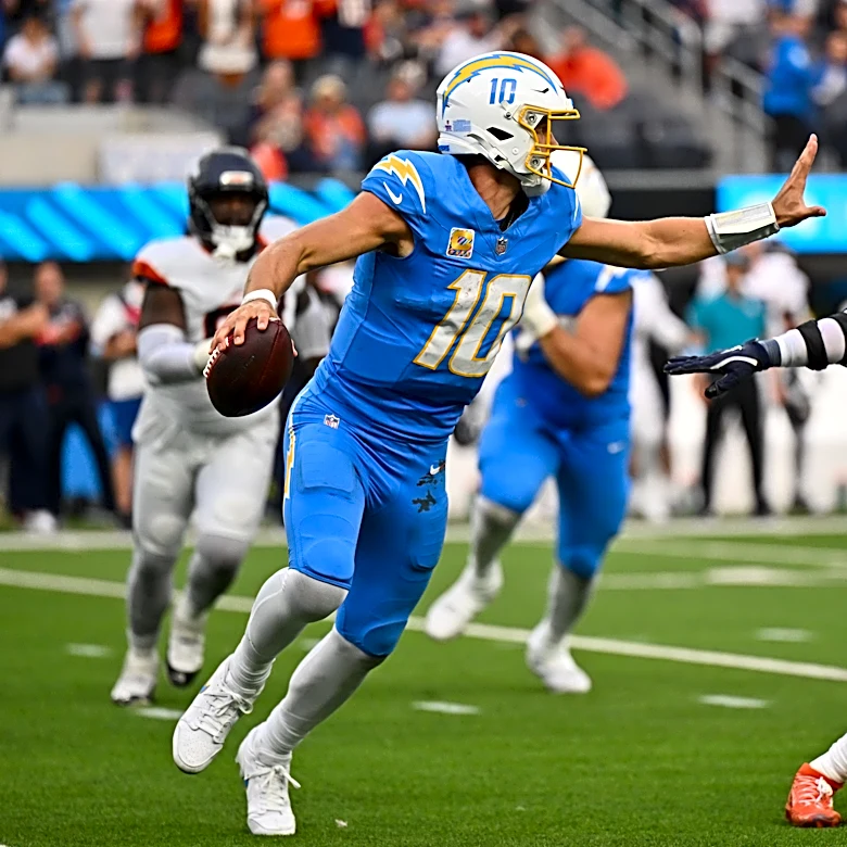 Justin Herbert struggles in Week 5 loss