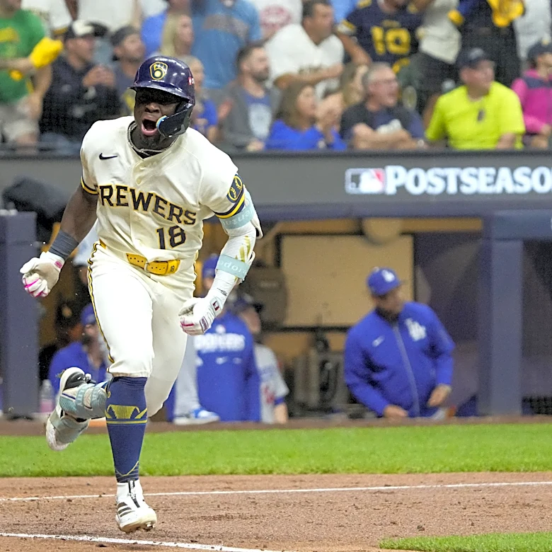 Milwaukee plays Brewer Ball to land uppercut on Dodgers, grab control of NLCS