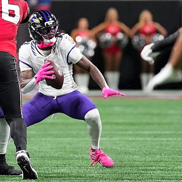 Sixty-six yards for Zay Flowers in road win