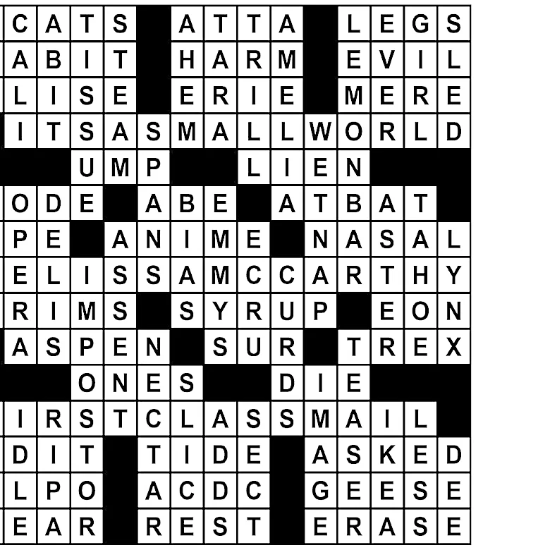 Puzzle solutions for Tuesday, Oct. 13, 2026