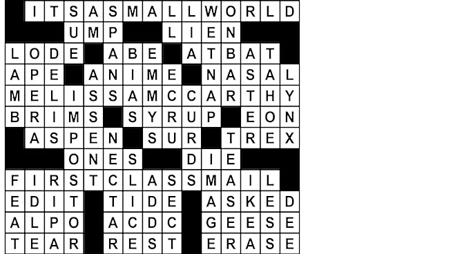 Puzzle solutions for Tuesday, Oct. 13, 2026