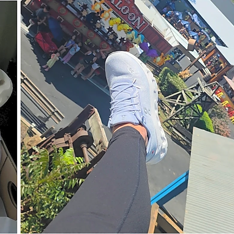 I wore On Cloudtilt shoes for 12,000 steps at Six Flags and finally understand the hype