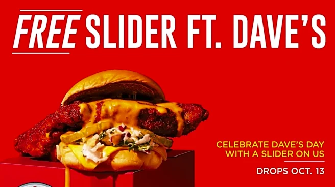 You can get a free chicken slider from Dave's Hot Chicken today
