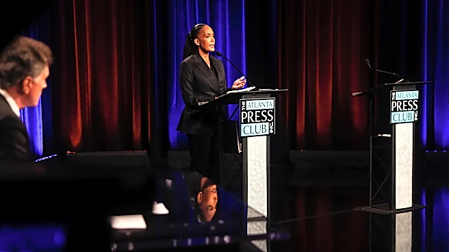 Bottoms used empty stage to highlight key issues. Where was Jackson?