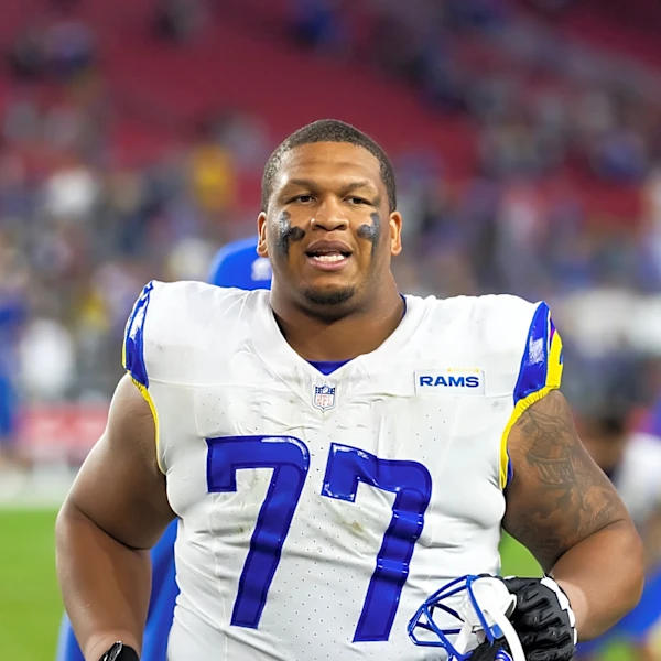 Will Alaric Jackson be suspended after Rams player punched Bills' Bradley Chubb?