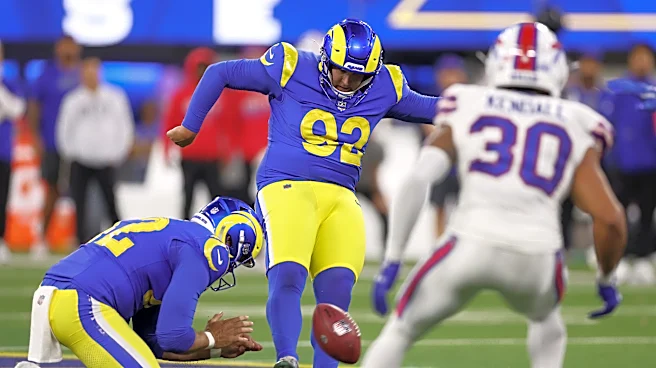 Rams cut Harrison Mevis, the 'Thiccer Kicker,' after overtime field-goal miss, per report