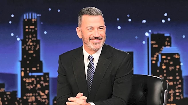 Jimmy Kimmel reacts after President Trump calls him a 'loser' at rally