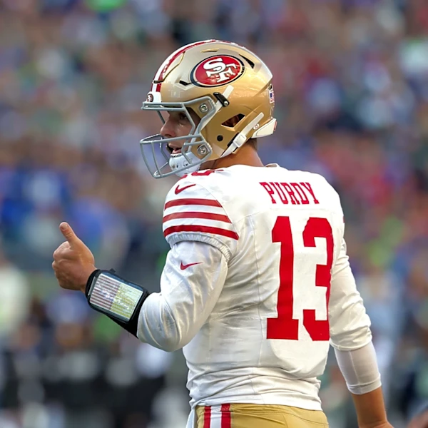 San Francisco 49ers quarterback Brock Purdy is an early MVP candidate