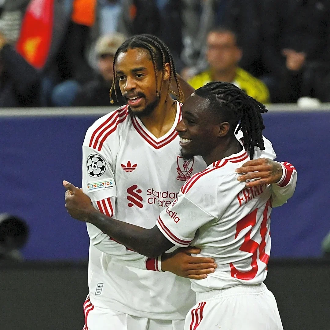 Watch Bradley Barcola's Liverpool hat trick in UEFA Champions League vs LASK