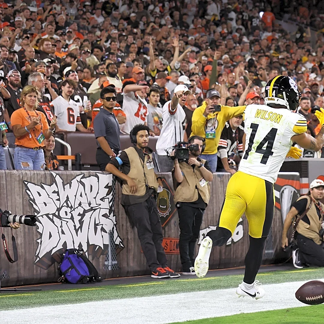 Roman Wilson not on practice field Wednesday