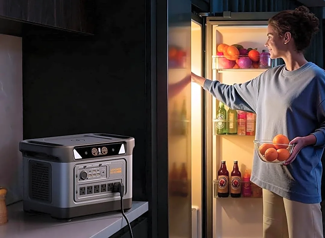 I powered my fridge, gaming PC and space heater with the UDPower S2400