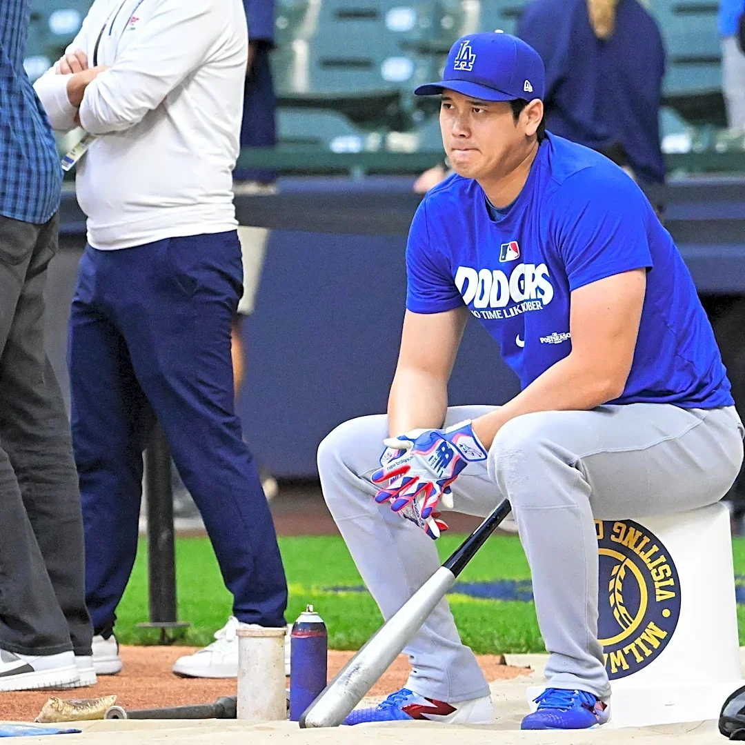 Flailing Shohei Ohtani dropped in Dodgers lineup vs Brewers for Game 3