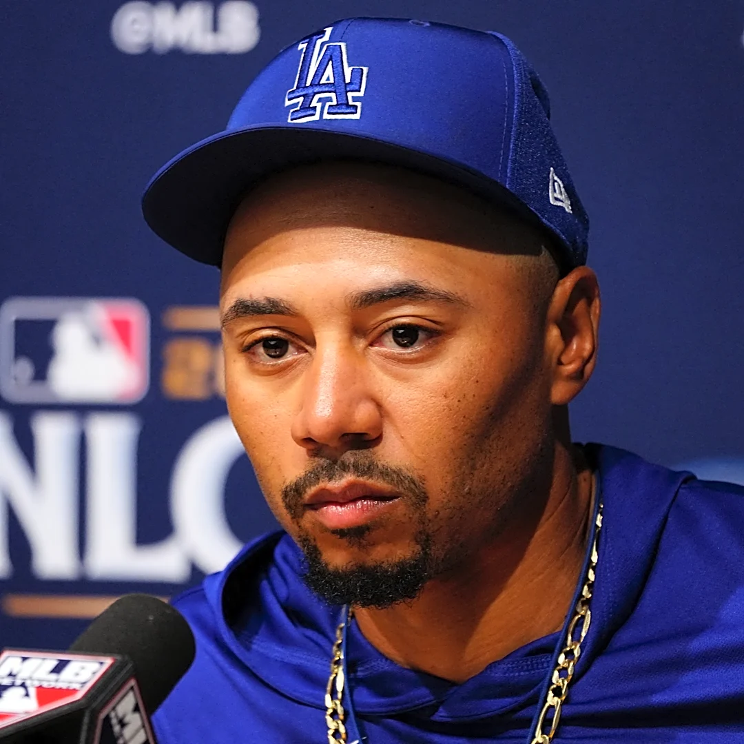 Mookie Betts comments on Shohei Ohtani’s postseason struggles: 'He's trying'