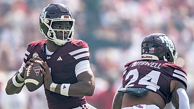Kamario Taylor injury update: Mississippi State QB questionable vs LSU