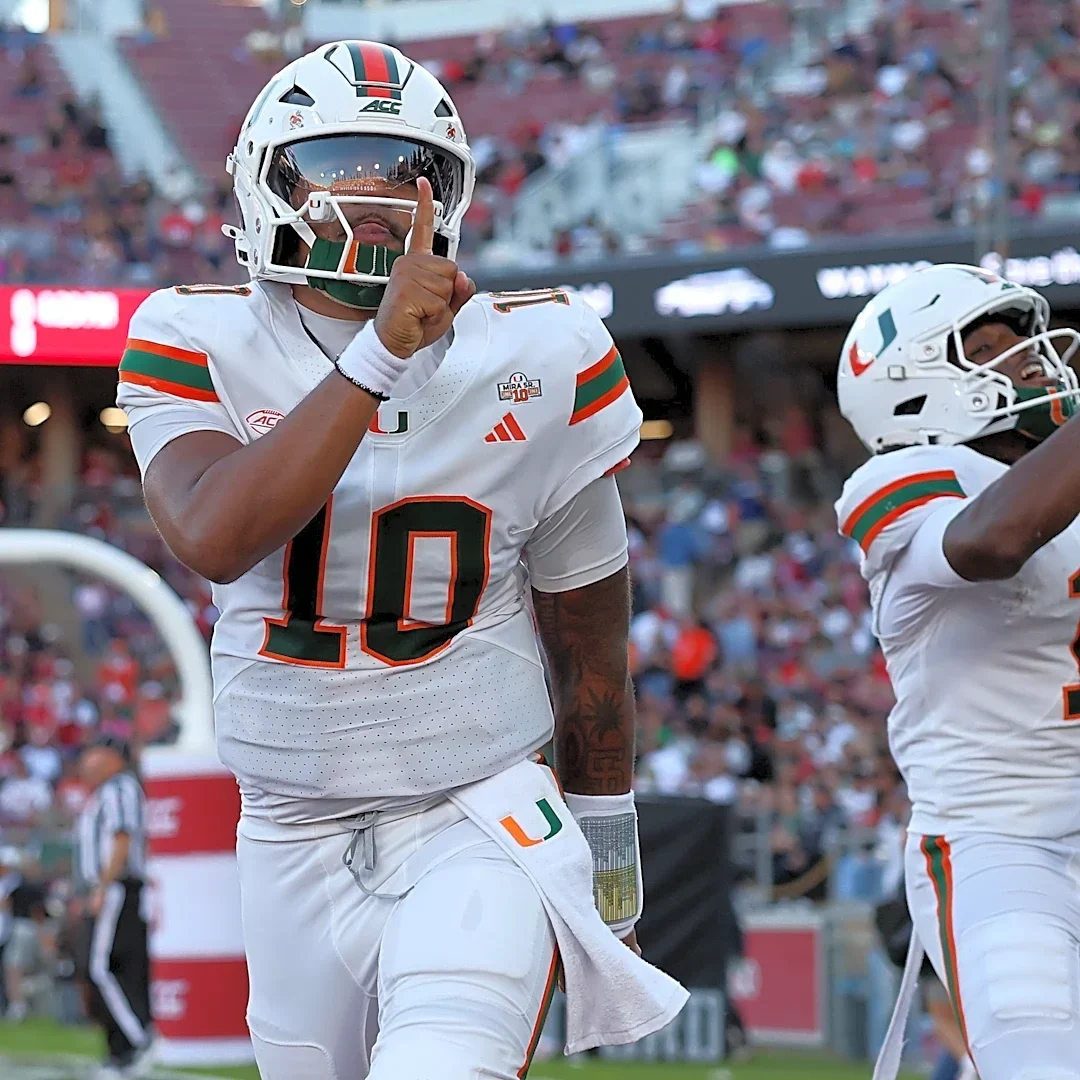 Miami QB Darian Mensah guesses Mario Cristobal music choice: 'Heavy metal.'