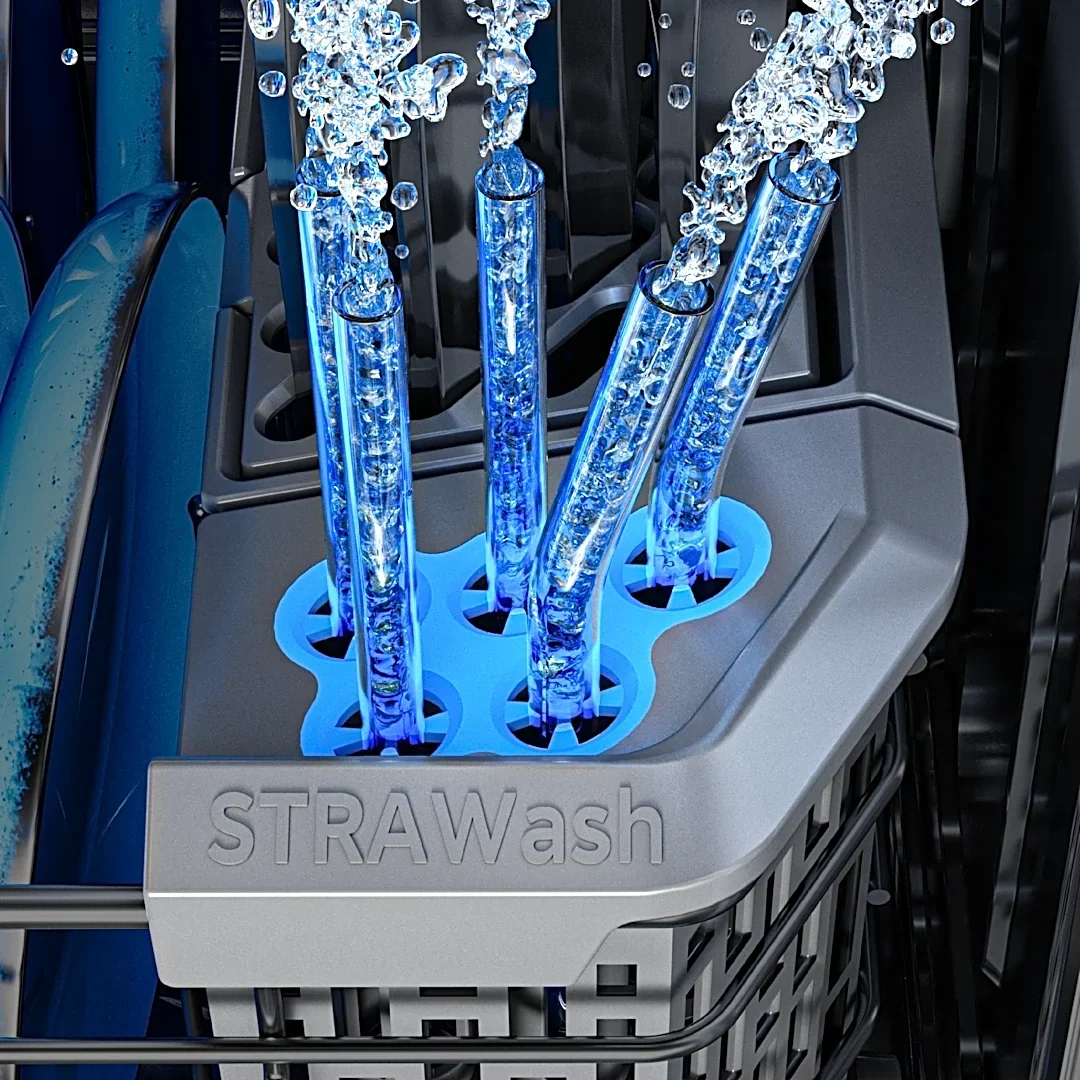 Midea just launched a dishwasher that cleans reusable straws, and it's $100 off