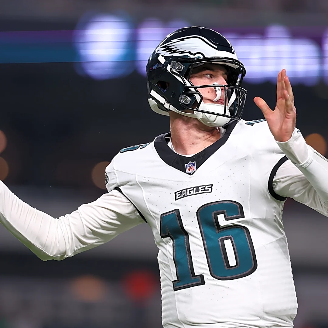Tanner McKee to start at QB for the Eagles
