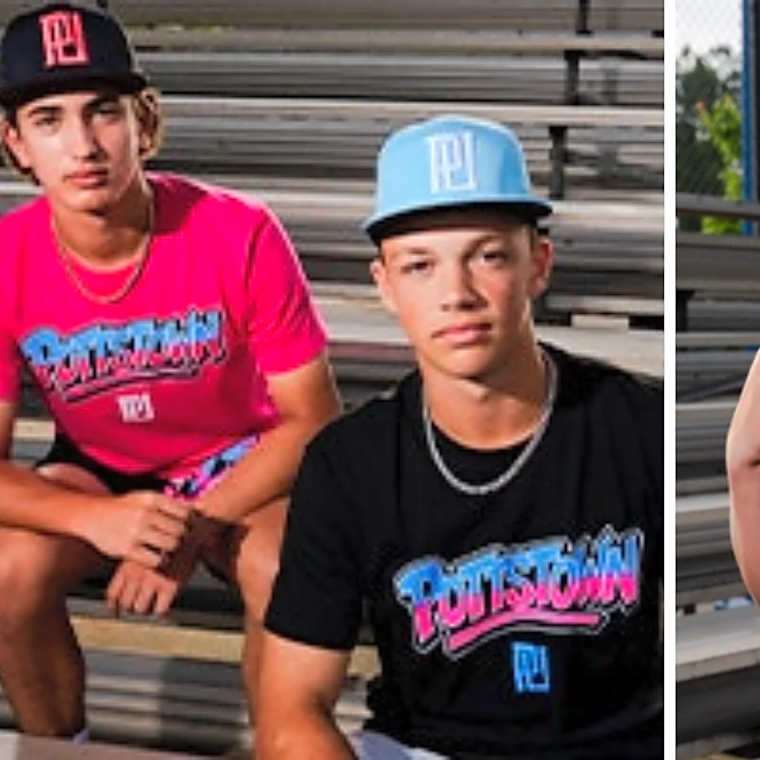 Young baseball players will love this colorful Pottstown collection