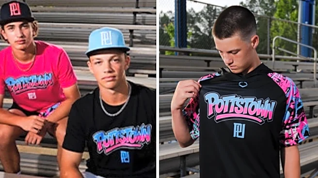 Young baseball players will love this colorful Pottstown collection