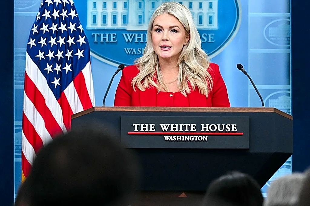 Karoline Leavitt responds to 'stupid' rumor about White House exit