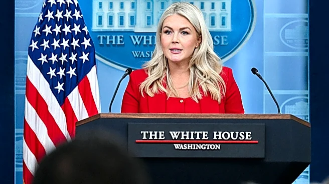 Karoline Leavitt responds to 'stupid' rumor about White House exit