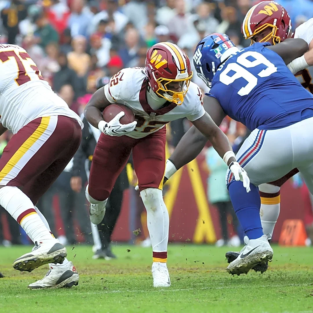 Jacory Croskey-Merritt not on field Thursday