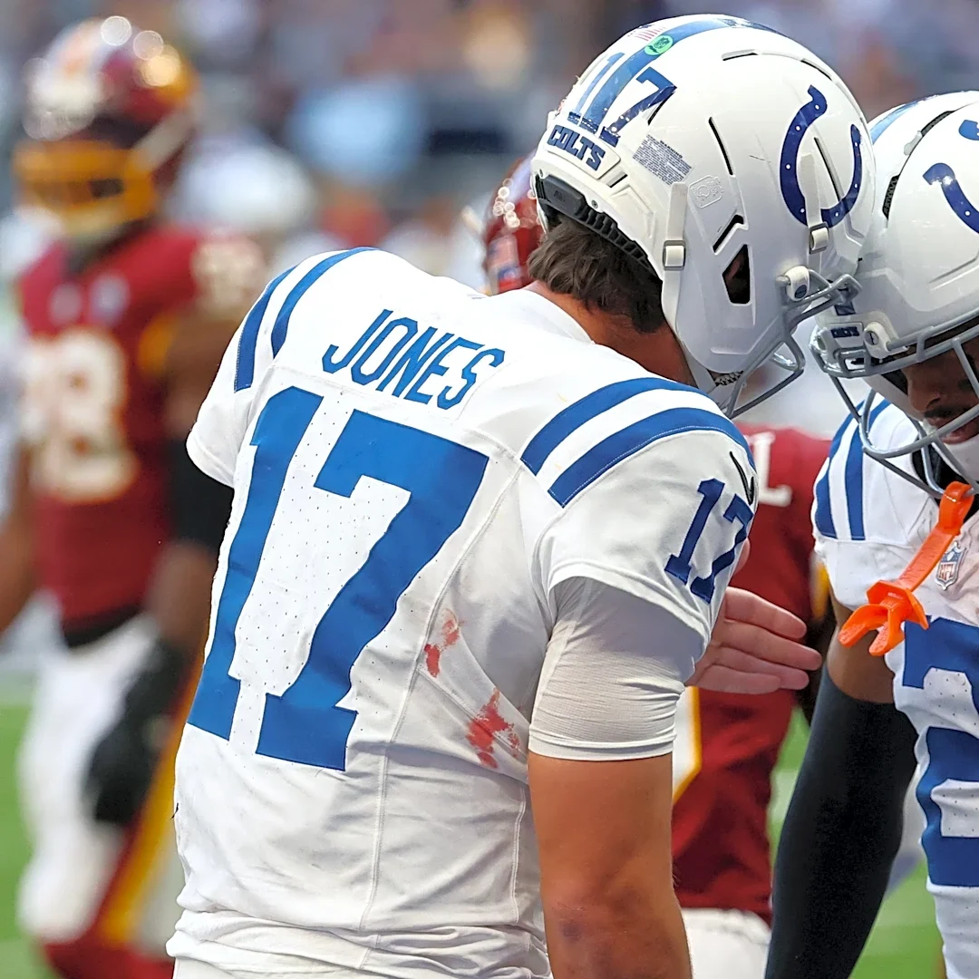 Josh Downs logs full practice