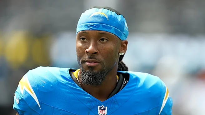 Quentin Johnston remains limited with chest injury