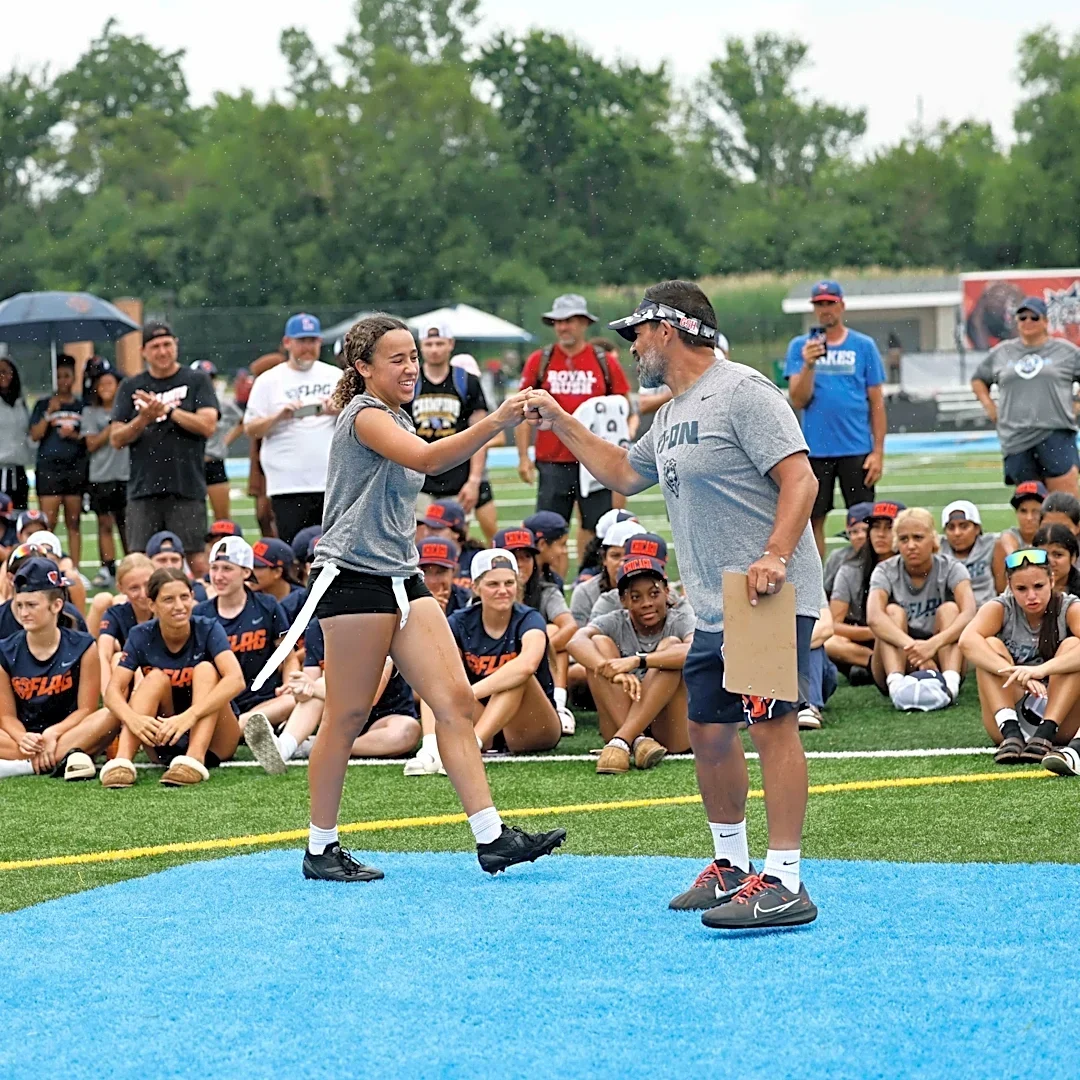 Why coaches call this Chicago Bears executive the ‘Godfather’ of Illinois flag football