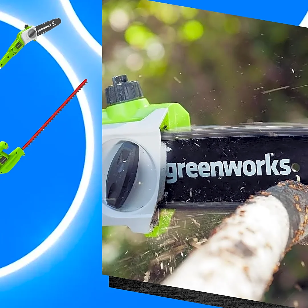 This Greenworks hedge trimmer kit is at its lowest price of the year
