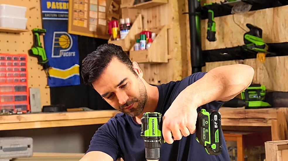 Upgrade your toolkit for less with this 61%-off Greenworks drill