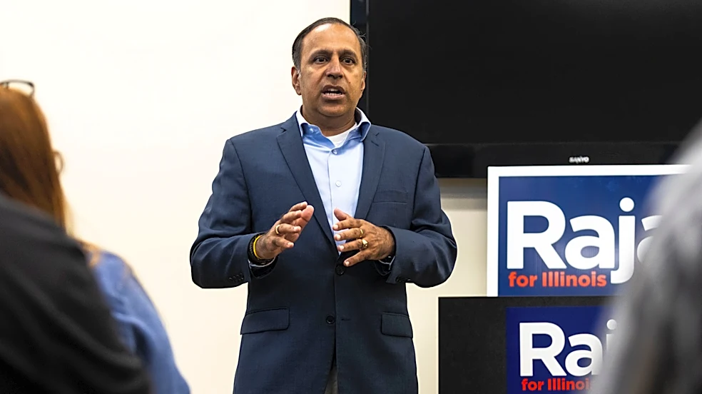 Illinois congressman says he was at Hindu temple during attempted shooting