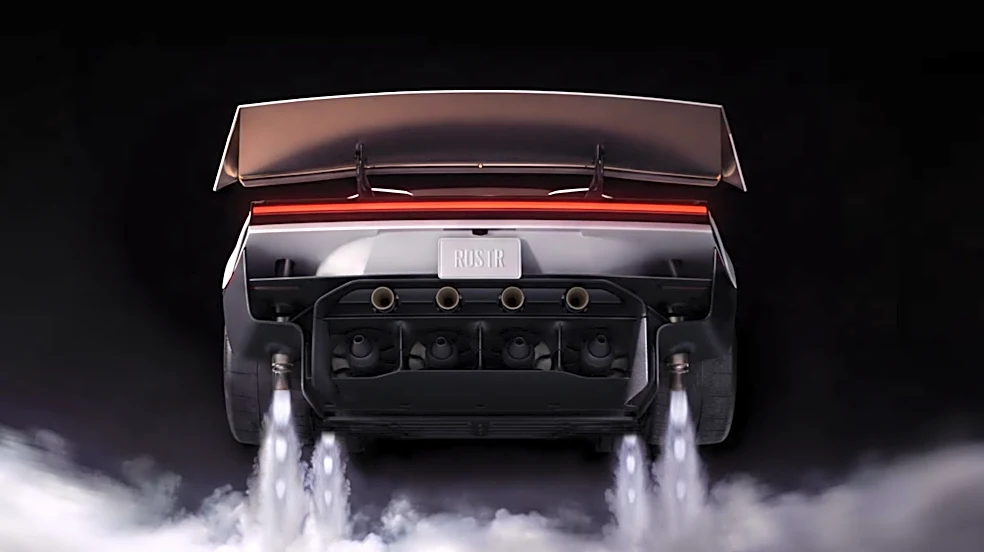 Tesla’s new Roadster actually flew. Here’s how it pulled off the stunt