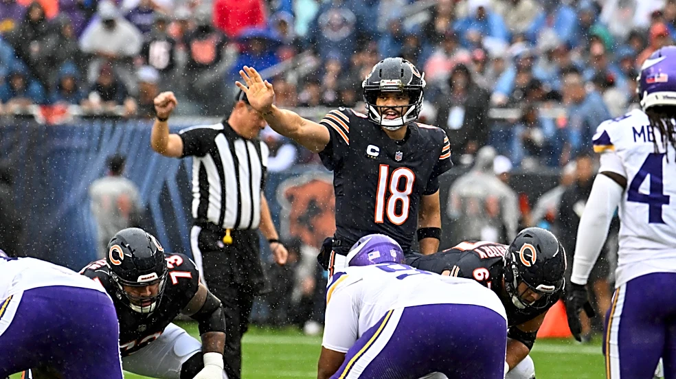 Caleb Williams listed as questionable for Week 6