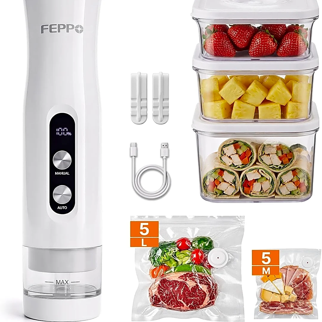 Keep food fresh for less with this FEPPO vacuum sealer Amazon deal