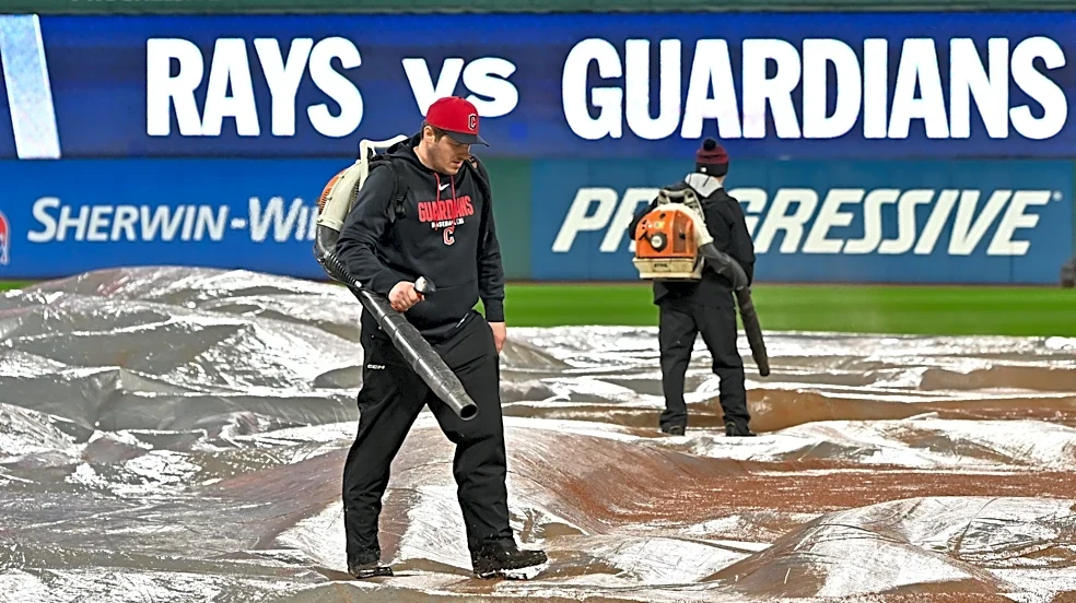 What is ALCS schedule after Game 4 postponed? New info for rest of Guardians-Rays series