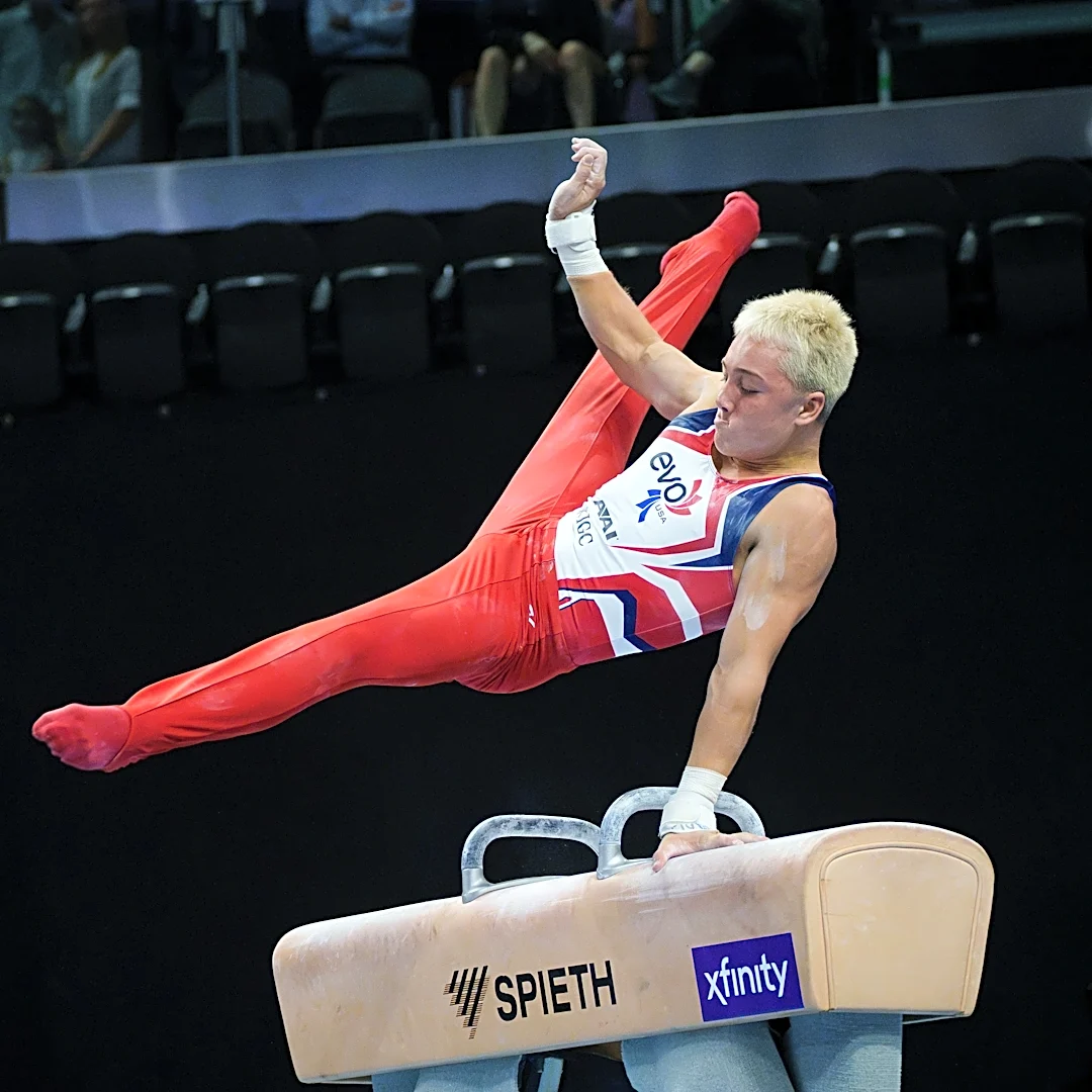 LIVE: Russia and Ukraine share gymnastics' biggest stage before US men chase LA28 spots