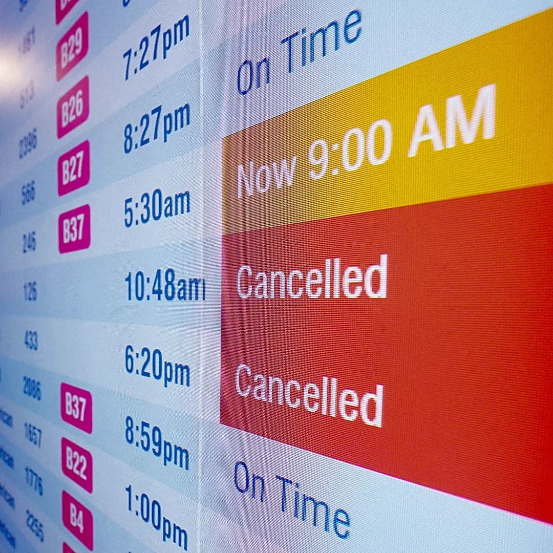 DOT rule could reduce compensation for these 10 flight delays